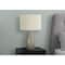 Monarch Specialties Lighting, 24 in.H, Table Lamp, Grey Resin, Ivory / Cream Shade, Contemporary I 9654 - alternate 6